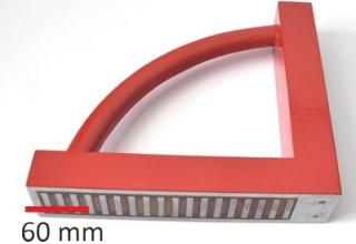 Držák F8010 pravoúhlý
